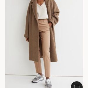 H&M Khaki Ankle Slacks